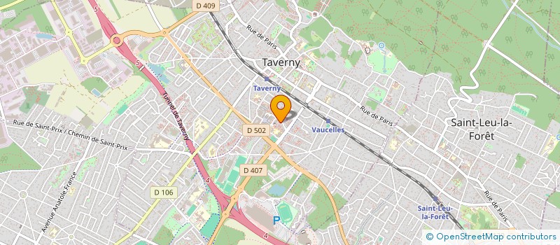 localisation de l'entreprise MONSIEUR RYAD SOUAMI  TAVERNY