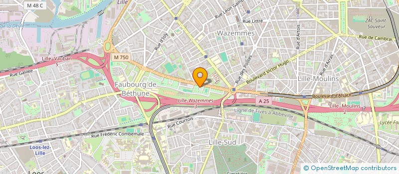 localisation de l'entreprise MONSIEUR RYAD VERHEE à LILLE