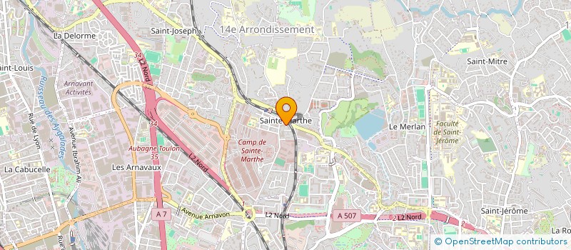 localisation de l'entreprise MONSIEUR RYAD ZIANI  MARSEILLE
