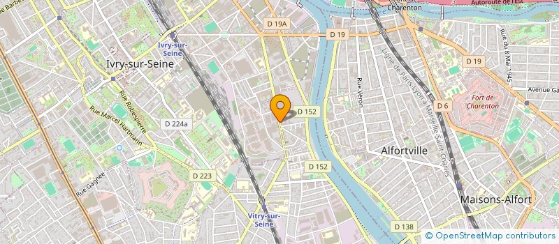 localisation de l'entreprise MONSIEUR RYADH AMRI  VITRY-SUR-SEINE