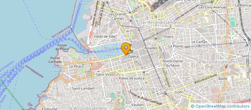 localisation de l'entreprise MONSIEUR RYADH BENSENOUCI à MARSEILLE