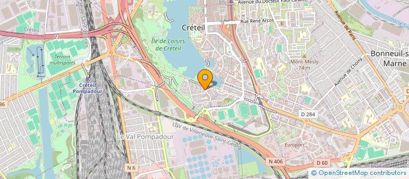 localisation de l'entreprise MONSIEUR RYADH BOUZAD  CRETEIL