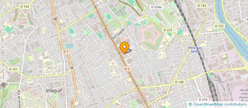 localisation de l'entreprise MONSIEUR RYADH ELKADI à VITRY-SUR-SEINE