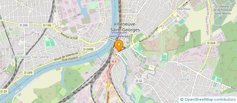 localisation de l'entreprise MONSIEUR RYADH HAMMADA  VILLENEUVE-SAINT-GEORGES