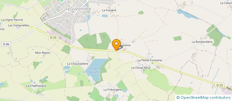 localisation de l'entreprise MONSIEUR RYAN AUBIN à MONTAIGU-VENDEE