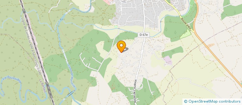 localisation de l'entreprise MONSIEUR RYAN AUXIRE  LAMBESC