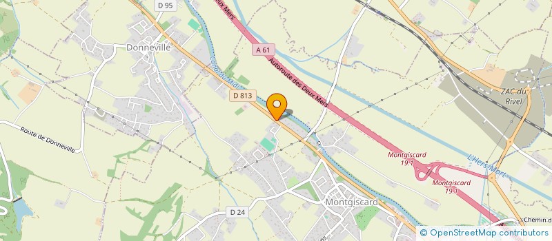 localisation de l'entreprise MONSIEUR RYAN BACQUEVILLE  DEYME