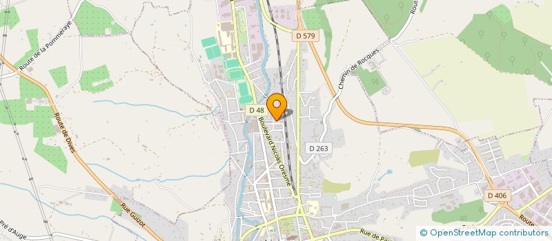 localisation de l'entreprise MONSIEUR RYAN BADOUARD  LISIEUX