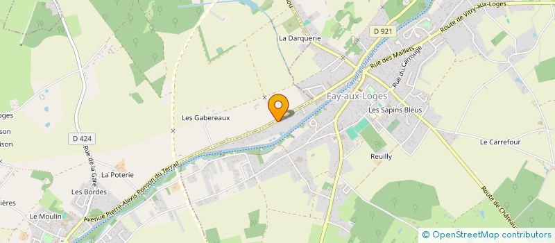 localisation de l'entreprise MONSIEUR RYAN BAUDOUIN à FAY-AUX-LOGES