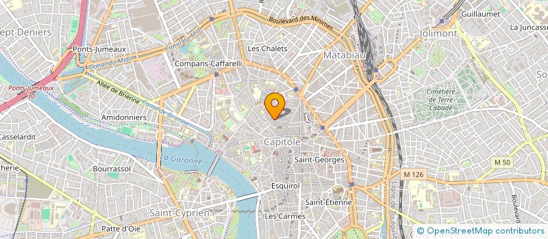 localisation de l'entreprise MONSIEUR RYAN BEN SALAH à TOULOUSE