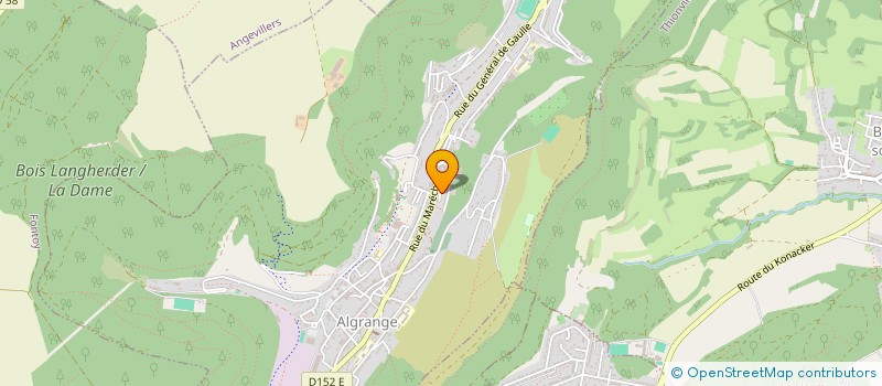 localisation de l'entreprise MONSIEUR RYAN BENADDANE  ALGRANGE