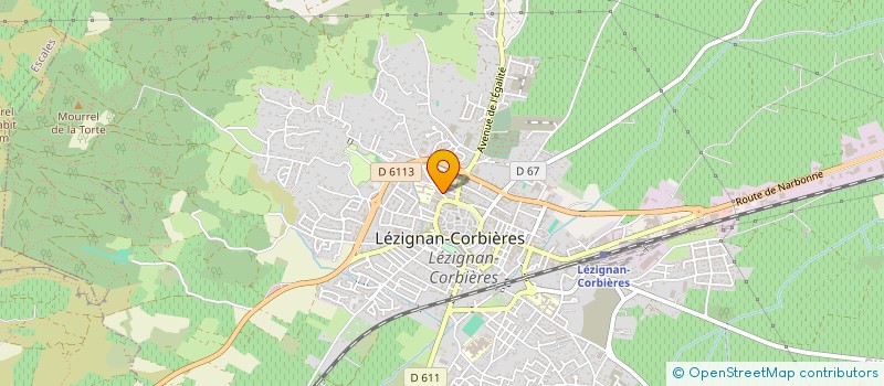 localisation de l'entreprise MONSIEUR RYAN BERTRAND à LEZIGNAN-CORBIERES