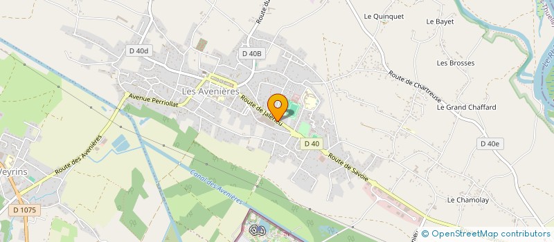 localisation de l'entreprise MONSIEUR RYAN BIGOUREAU  LES AVENIERES VEYRINS-THUELLIN