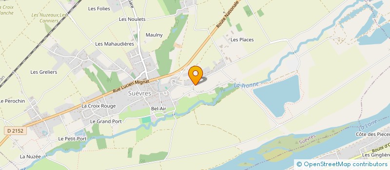 localisation de l'entreprise MONSIEUR RYAN BLIN  SUEVRES