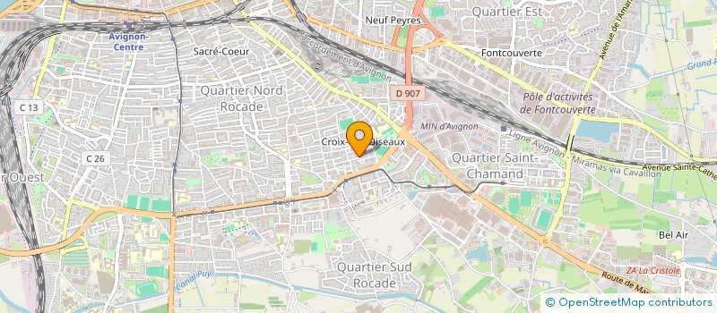 localisation de l'entreprise MONSIEUR RYAN BOUDJELLA  MARSEILLE