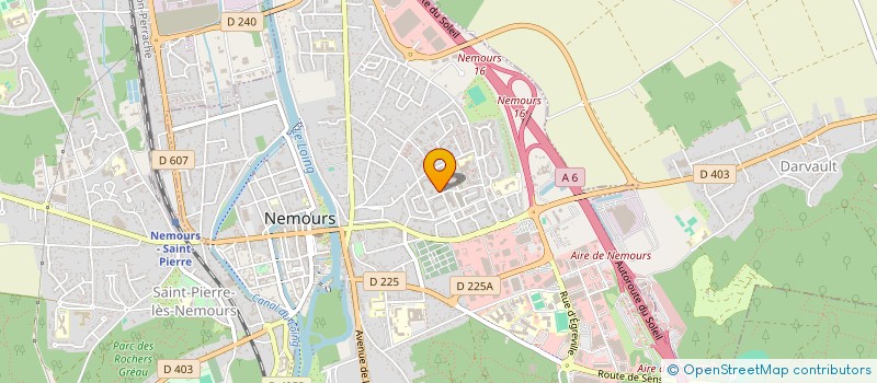 localisation de l'entreprise MONSIEUR RYAN BOULOGNE  NEMOURS