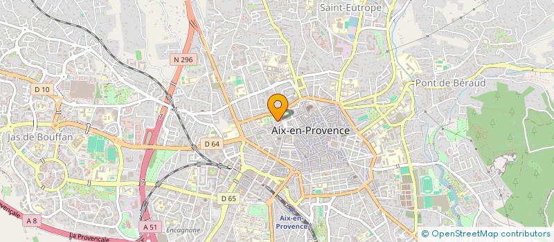 localisation de l'entreprise MONSIEUR RYAN BOURRELLY à AIX EN PROVENCE