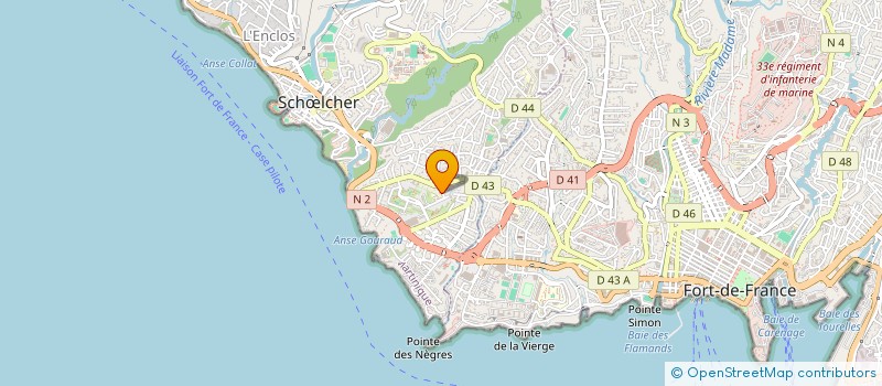 localisation de l'entreprise MONSIEUR RYAN CHARLES à SCHŒLCHER