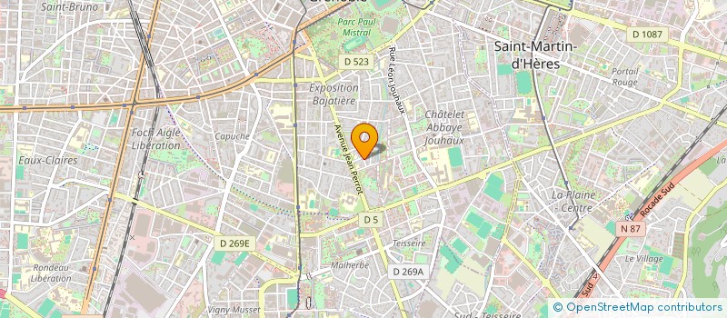 localisation de l'entreprise MONSIEUR RYAN CHEIKH BOUBAKER  GRENOBLE