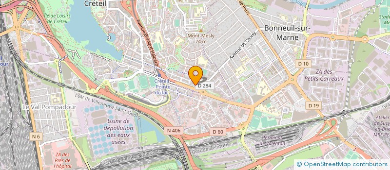 localisation de l'entreprise MONSIEUR RYAN CHOUCHAI à CRETEIL
