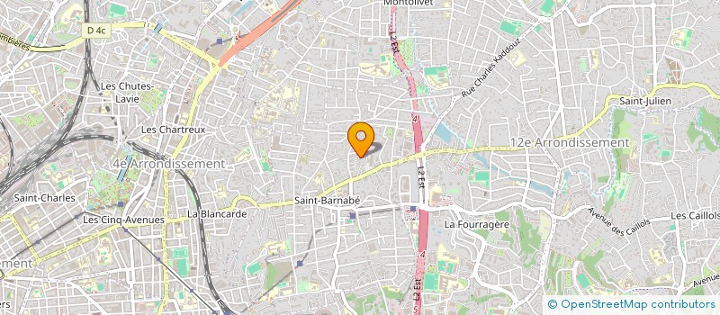 localisation de l'entreprise MONSIEUR RYAN CLAPIER  MARSEILLE