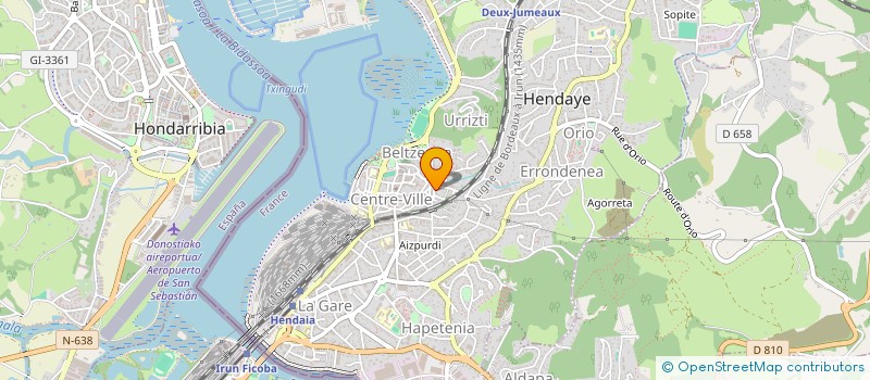 localisation de l'entreprise MONSIEUR RYAN DIARRA à HENDAYE