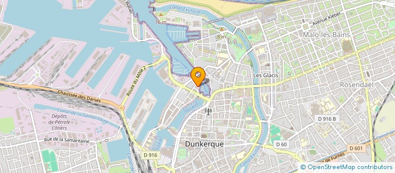 localisation de l'entreprise MONSIEUR RYAN DOSIERE à DUNKERQUE