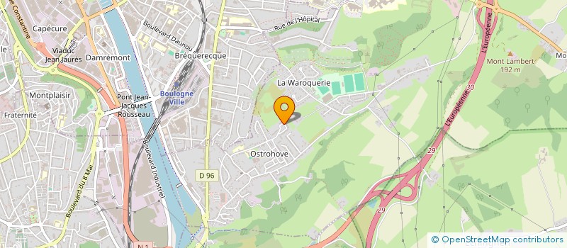 localisation de l'entreprise MONSIEUR RYAN DOUCHIN  SAINT-MARTIN-BOULOGNE