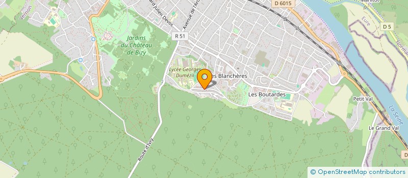 localisation de l'entreprise MONSIEUR RYAN FARDJALLAH  VERNON