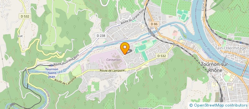 localisation de l'entreprise MONSIEUR RYAN FARGIER à TOURNON-SUR-RHONE