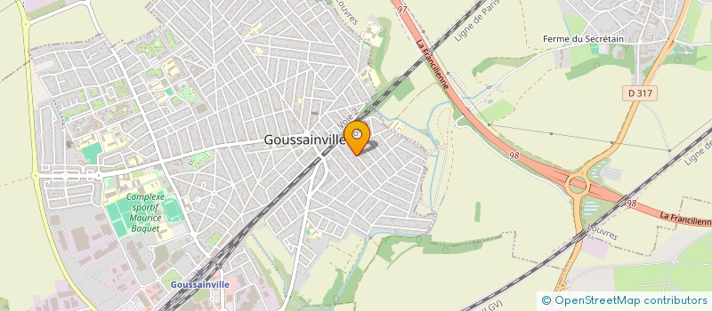 localisation de l'entreprise MONSIEUR RYAN FEUMBA à GOUSSAINVILLE