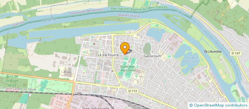 localisation de l'entreprise MONSIEUR RYAN GNEBA  MANTES-LA-JOLIE