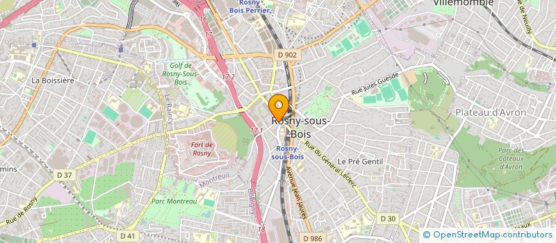 localisation de l'entreprise MONSIEUR RYAN HESHAM à ROSNY-SOUS-BOIS