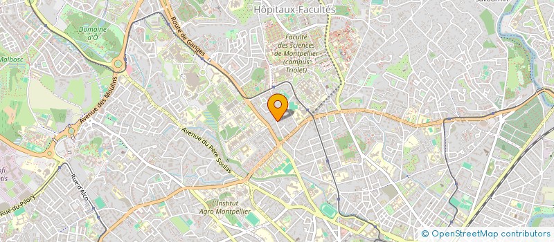 localisation de l'entreprise MONSIEUR RYAN ISAAC GILLBANKS HELIAS à MONTPELLIER
