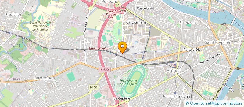 localisation de l'entreprise MONSIEUR RYAN JAMAL à TOULOUSE