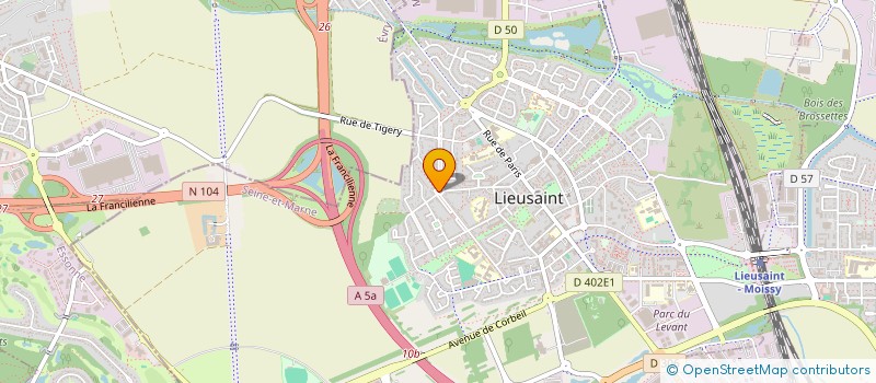 localisation de l'entreprise MONSIEUR RYAN JOVENIAUX  LIEUSAINT