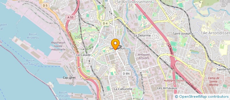 localisation de l'entreprise MONSIEUR RYAN KADRI à MARSEILLE