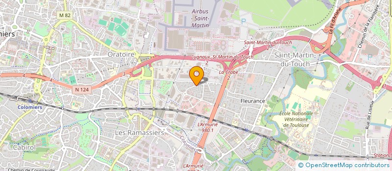 localisation de l'entreprise MONSIEUR RYAN KAINZE à TOULOUSE