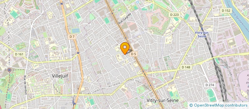 localisation de l'entreprise MONSIEUR RYAN KEDJAR à VITRY-SUR-SEINE