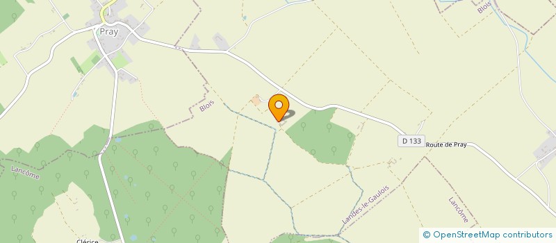 localisation de l'entreprise MONSIEUR RYAN KISSEL  LANDES LE GAULOIS