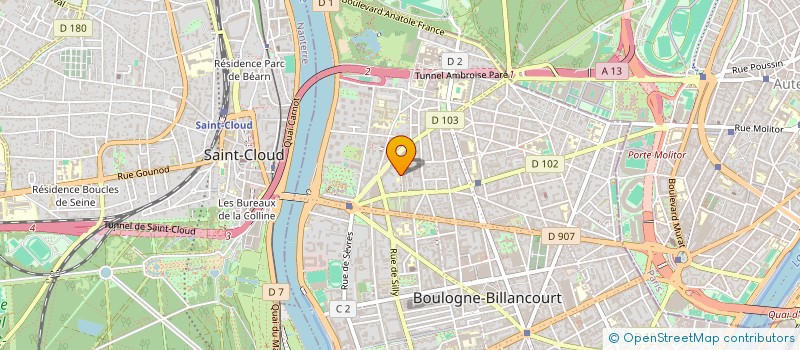 localisation de l'entreprise MONSIEUR RYAN LABARTHE à BOULOGNE-BILLANCOURT
