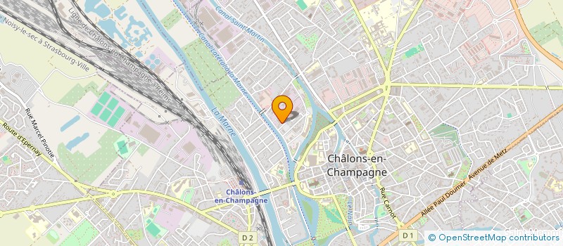 localisation de l'entreprise MONSIEUR RYAN LABESTE  CHALONS-EN-CHAMPAGNE