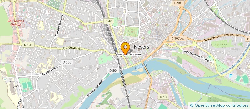 localisation de l'entreprise MONSIEUR RYAN LAIDOUNI à NEVERS
