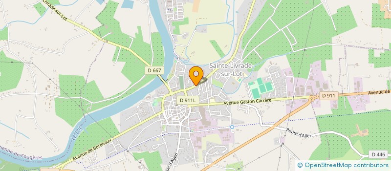 localisation de l'entreprise MONSIEUR RYAN LOUALICHE  SAINTE-LIVRADE-SUR-LOT