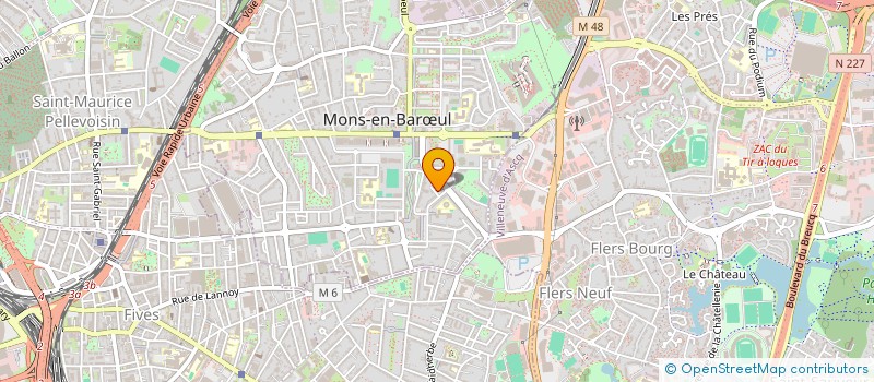 localisation de l'entreprise MONSIEUR RYAN MAHIOUF  MONS-EN-BARUL