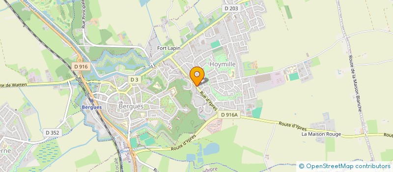 localisation de l'entreprise MONSIEUR RYAN MARCOTTE  HOYMILLE