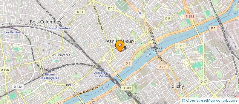 localisation de l'entreprise MONSIEUR RYAN MASLIAH  ASNIERES-SUR-SEINE