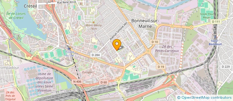 localisation de l'entreprise MONSIEUR RYAN MENSAH DZRAKU  BONNEUIL-SUR-MARNE