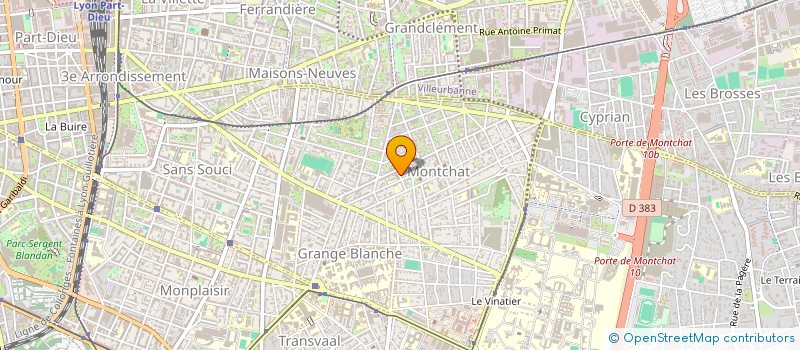 localisation de l'entreprise MONSIEUR RYAN MILATI  LYON