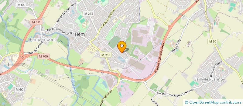 localisation de l'entreprise MONSIEUR RYAN MOUSSOUNI  HEM